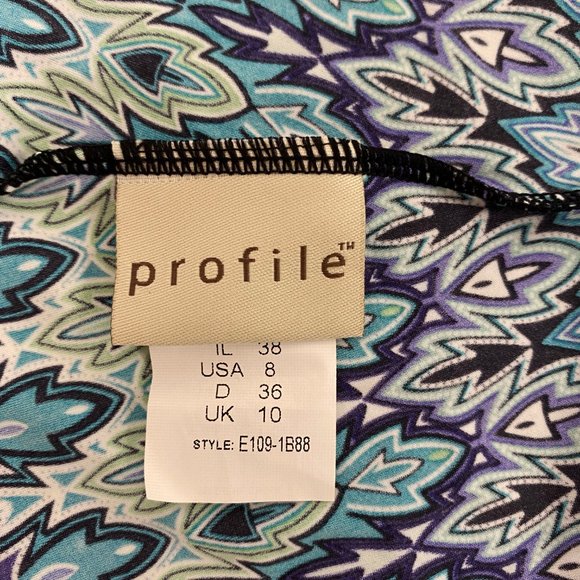 Profile by Gottex Blue Tankini Swim Top - Picture 5 of 10